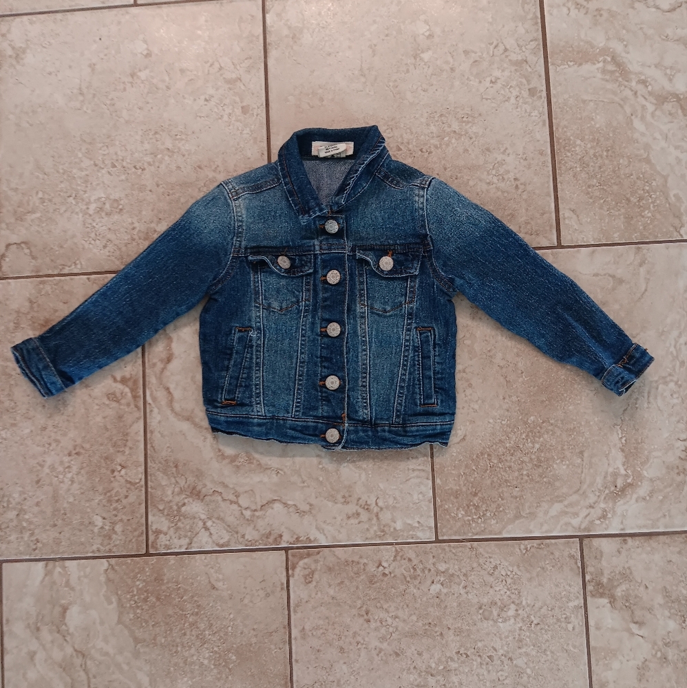 SOHO Blue Little Girls Denim Jacket
